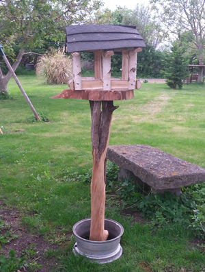 upcycling mangeoire a oiseaux